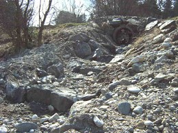 Mündungsbereich nach der Gestaltung (fischpassierbar, April 2007)